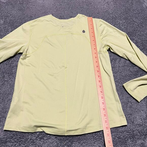 Stio Long Sleeve Shirt Womens Small Green Performance *stains - Picture 6 of 9